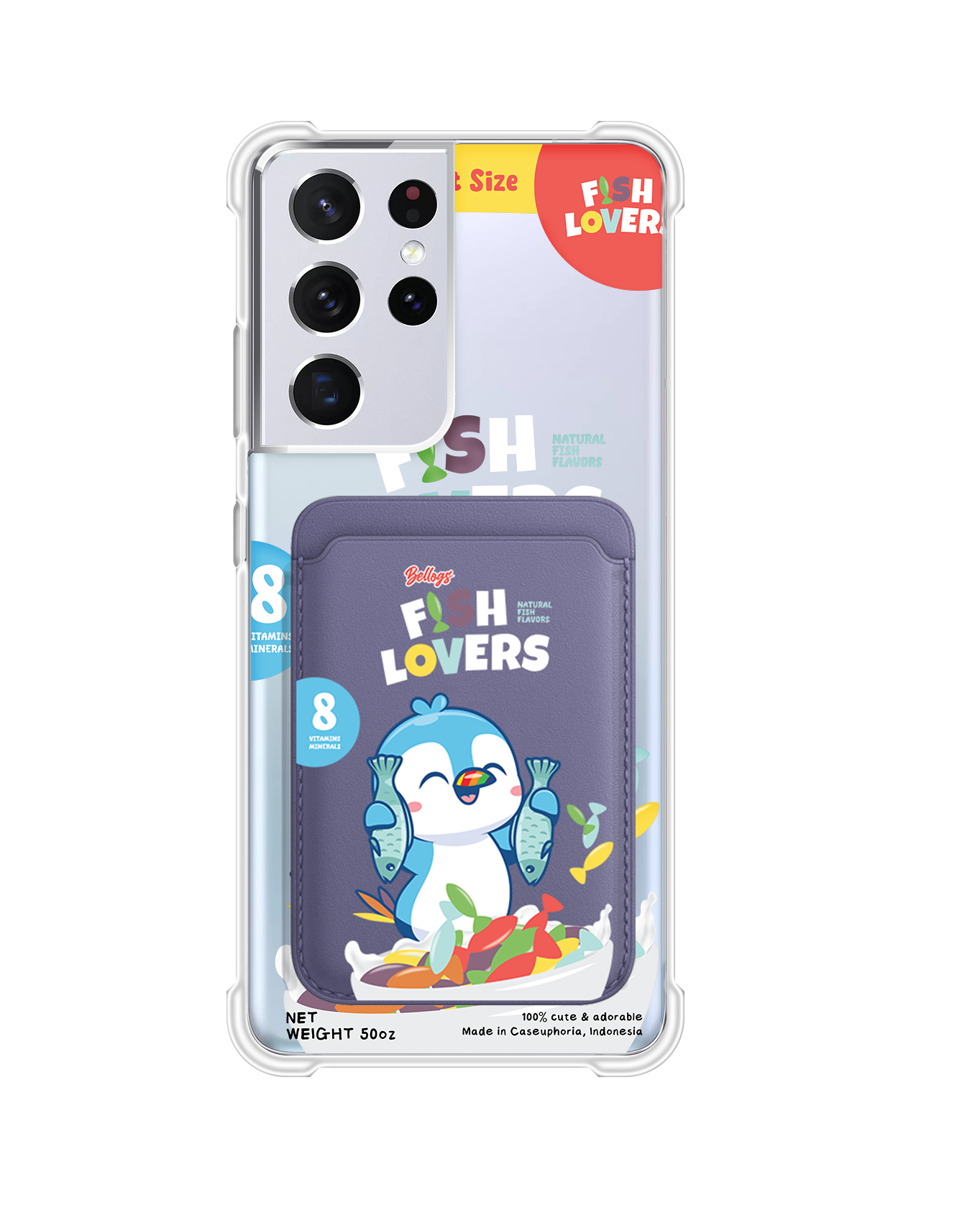 حافظة مغناطيسية لأجهزة أندرويد - عشاق الأسماك