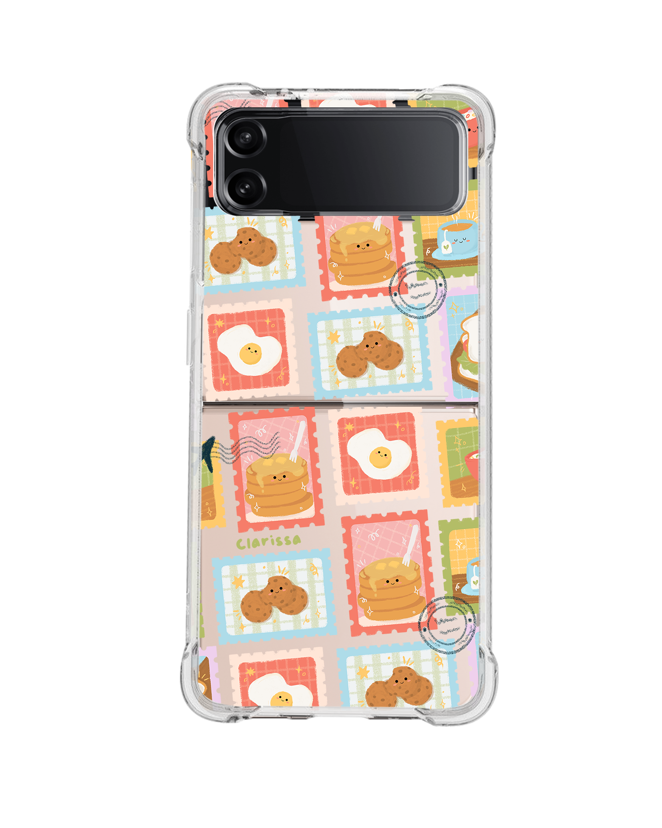 Android Flip / Fold Rearguard Hybrid - Breakfast Stamps
