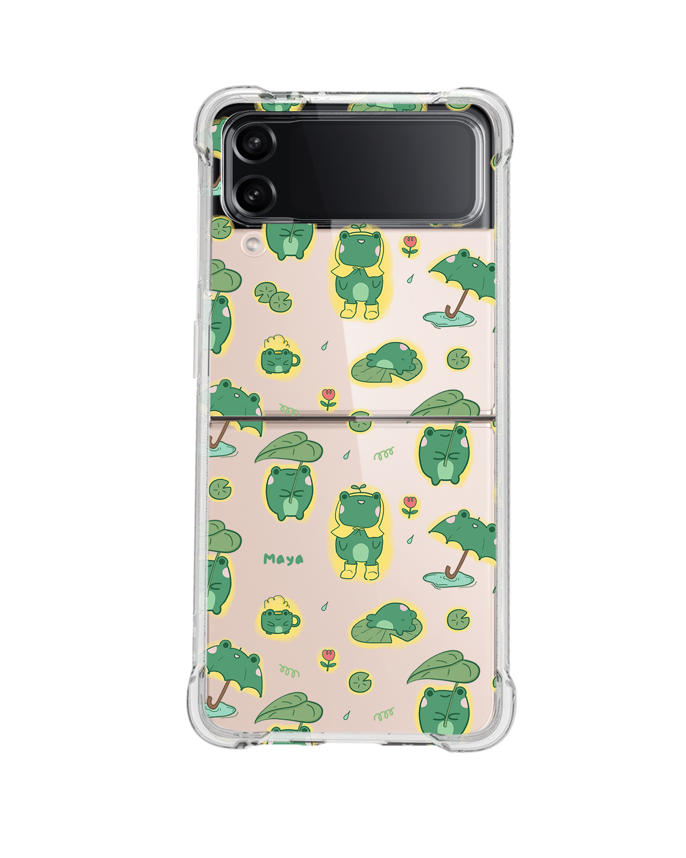 Android Flip / Fold Rearguard Hybrid - Happy Rain