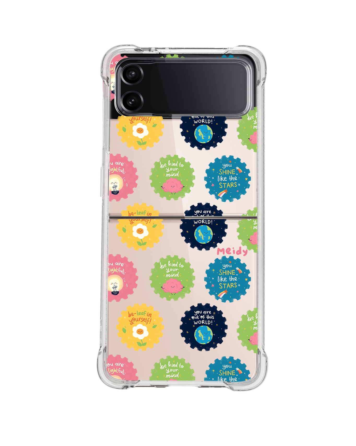 Android Flip / Fold Rearguard Hybrid - Self Reminder Stamps