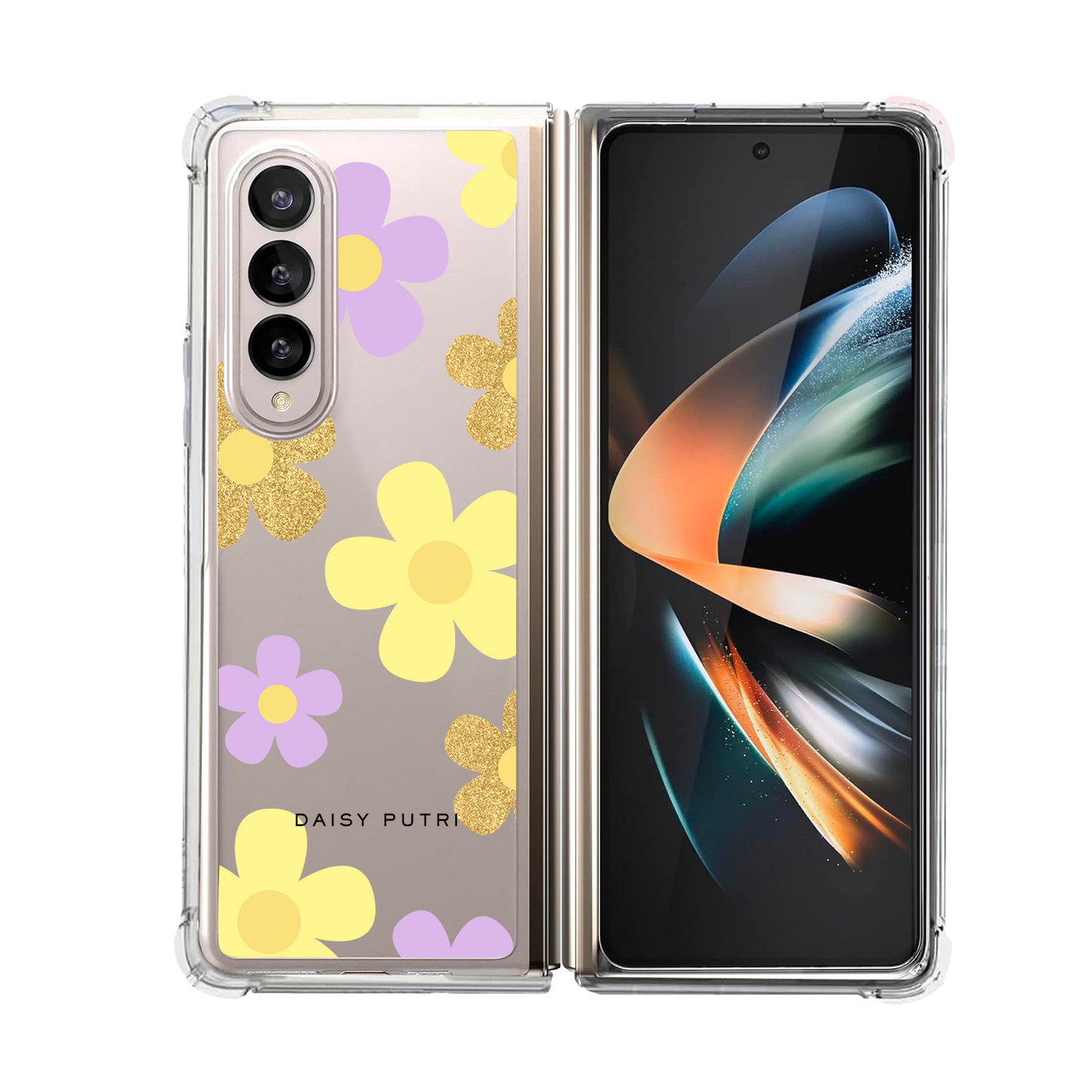 Android Flip / Fold Rearguard Hybrid - Daisy Twinkle