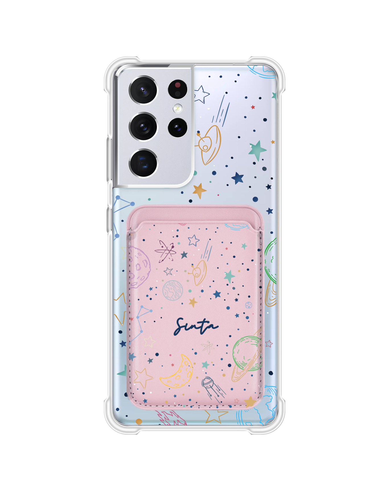 Android Magnetic Wallet Case - Galaxy