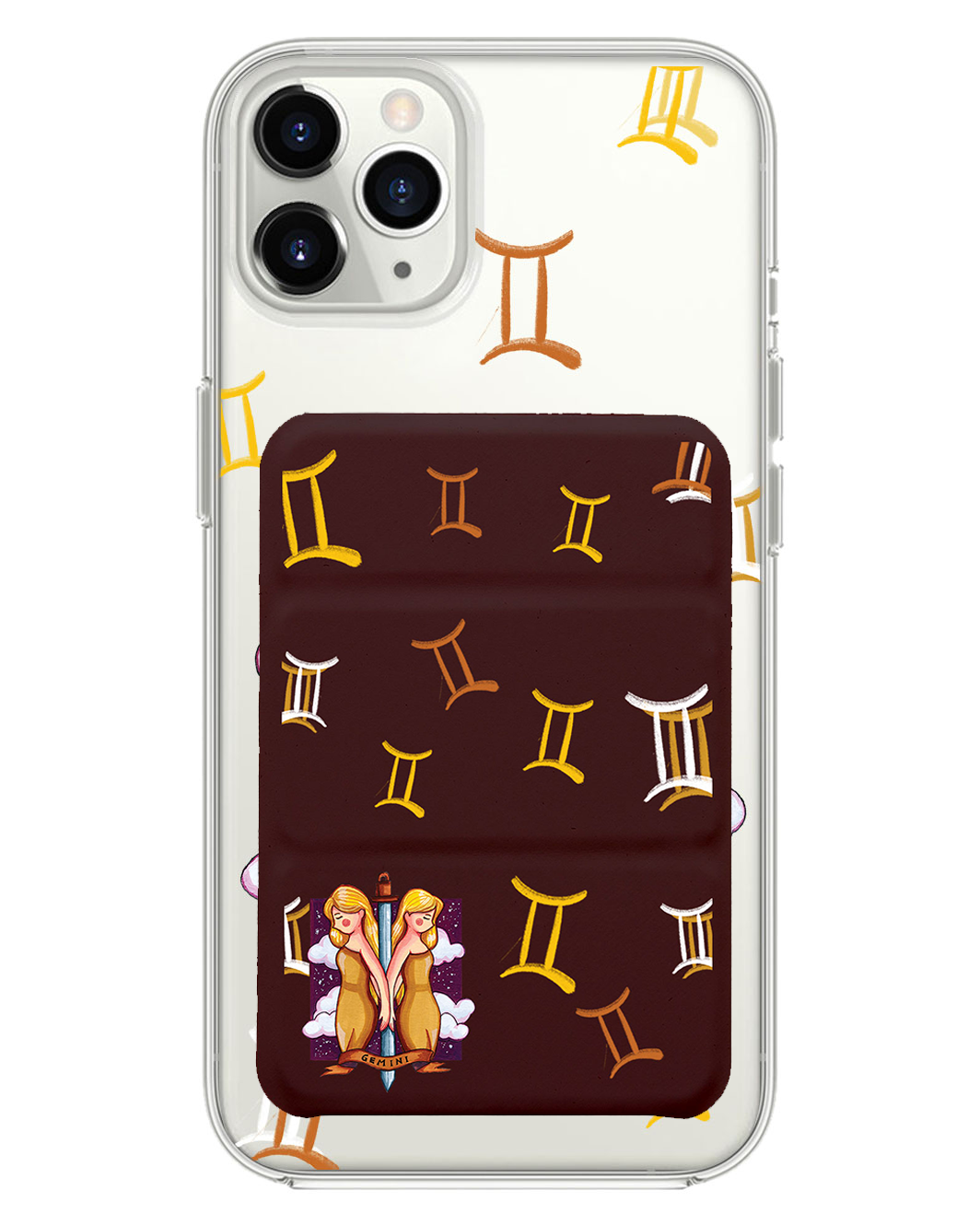 เคส iPhone แบบพับสามทบแม่เหล็ก - Gemini