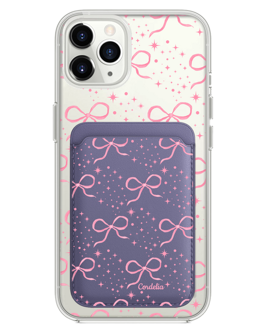 حافظة مغناطيسية لهاتف iPhone - فيونكة لامعة