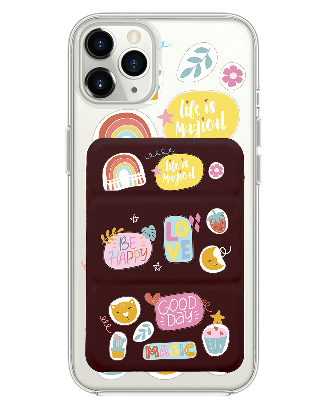 เคส iPhone แบบพับสามทบแม่เหล็ก - Good Day 1.0