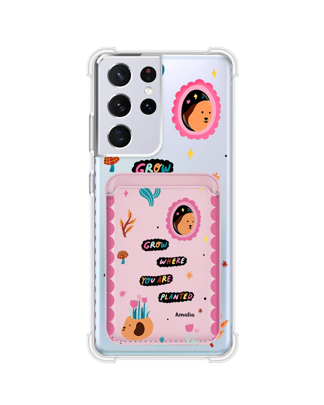 เคสกระเป๋าสตางค์แม่เหล็กสำหรับ Android - ปลูกได้ทุกที่ที่คุณปลูก