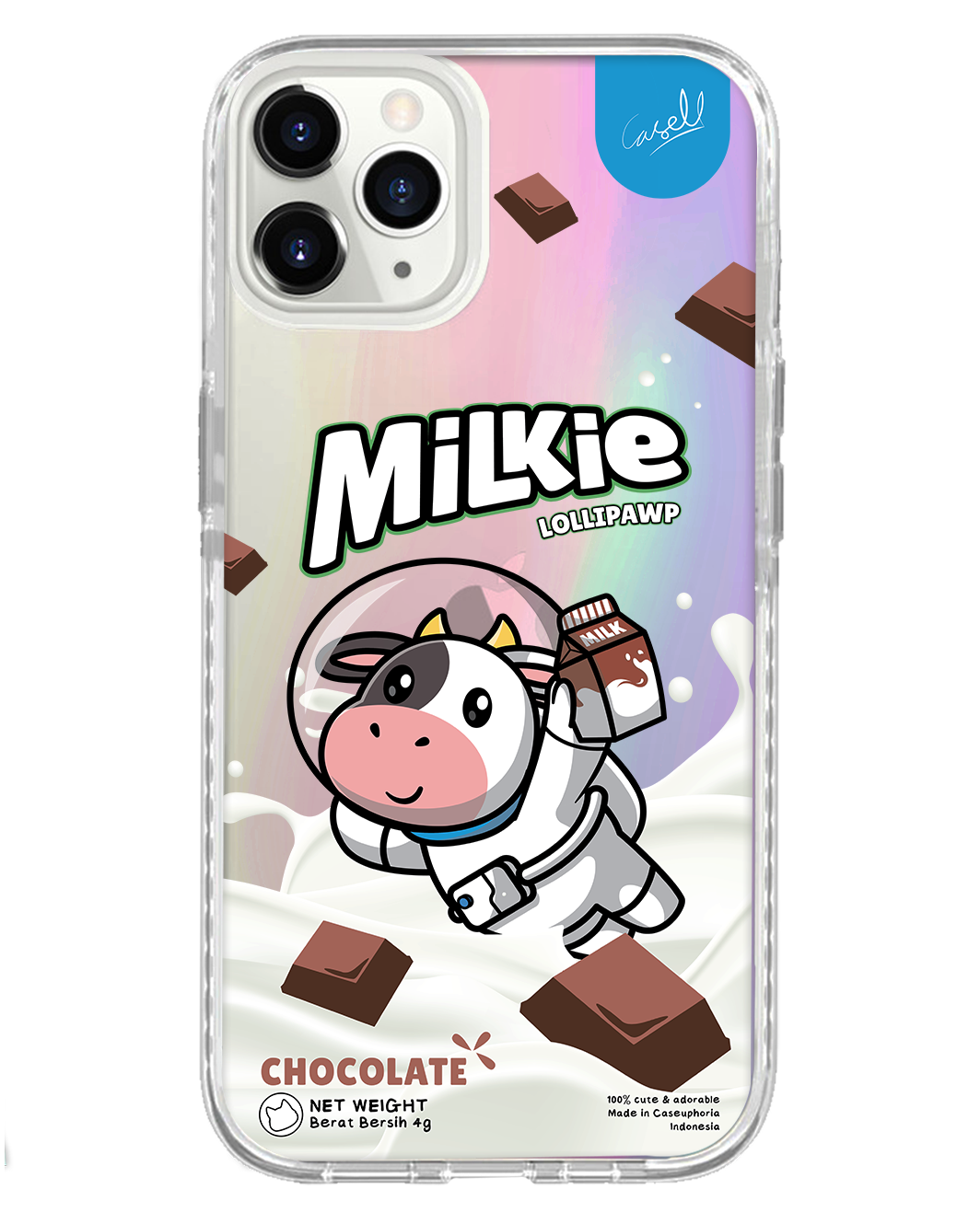 غطاء حماية خلفي للآيفون - Milkie