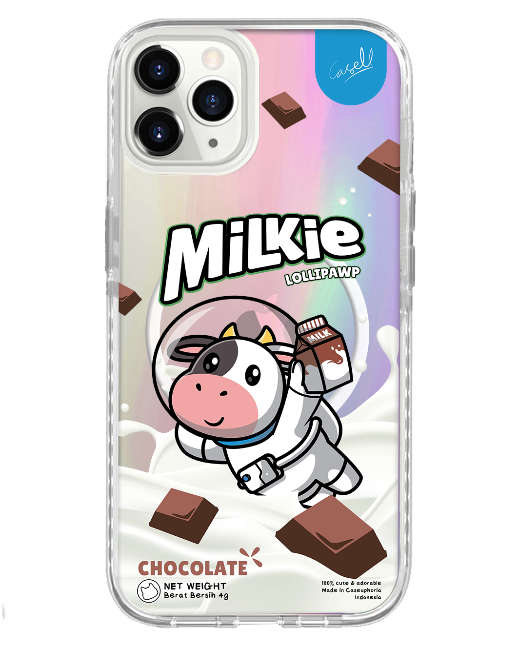 غطاء حماية خلفي للآيفون - Milkie