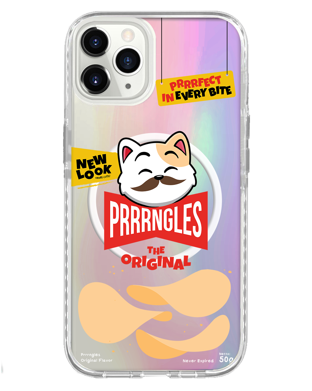 غطاء حماية خلفي للآيفون - Prrrngles