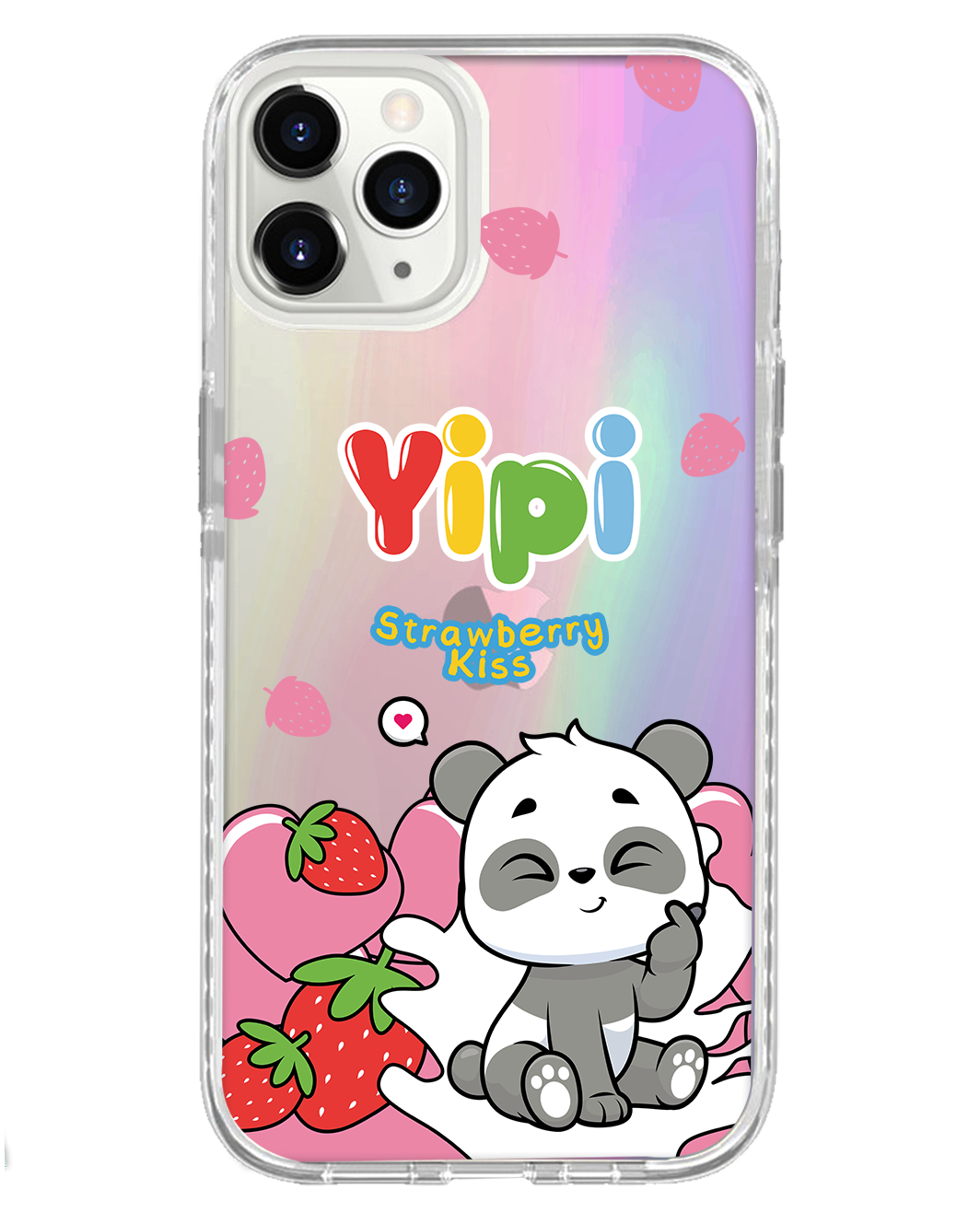 iPhone Rearguard Holo - ยิปิ สตรอว์เบอร์รี่ คิส