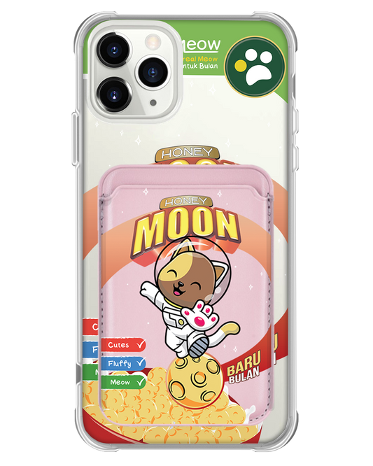 iPhone Magnetic Wallet Case - Honey Moon