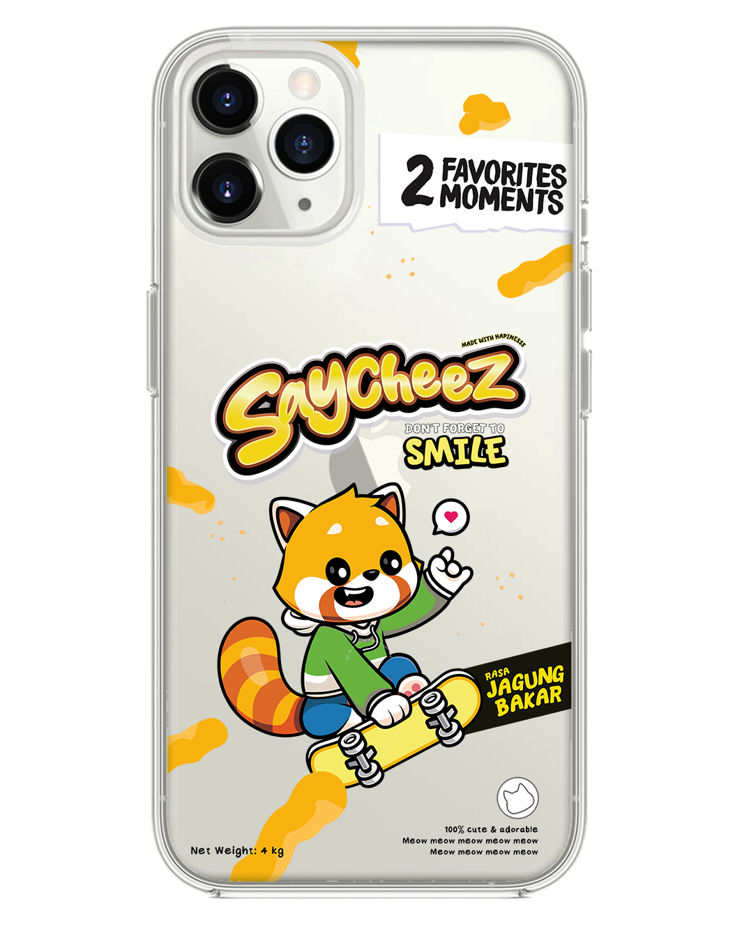 واقي خلفي هجين لهاتف iPhone - Saycheez