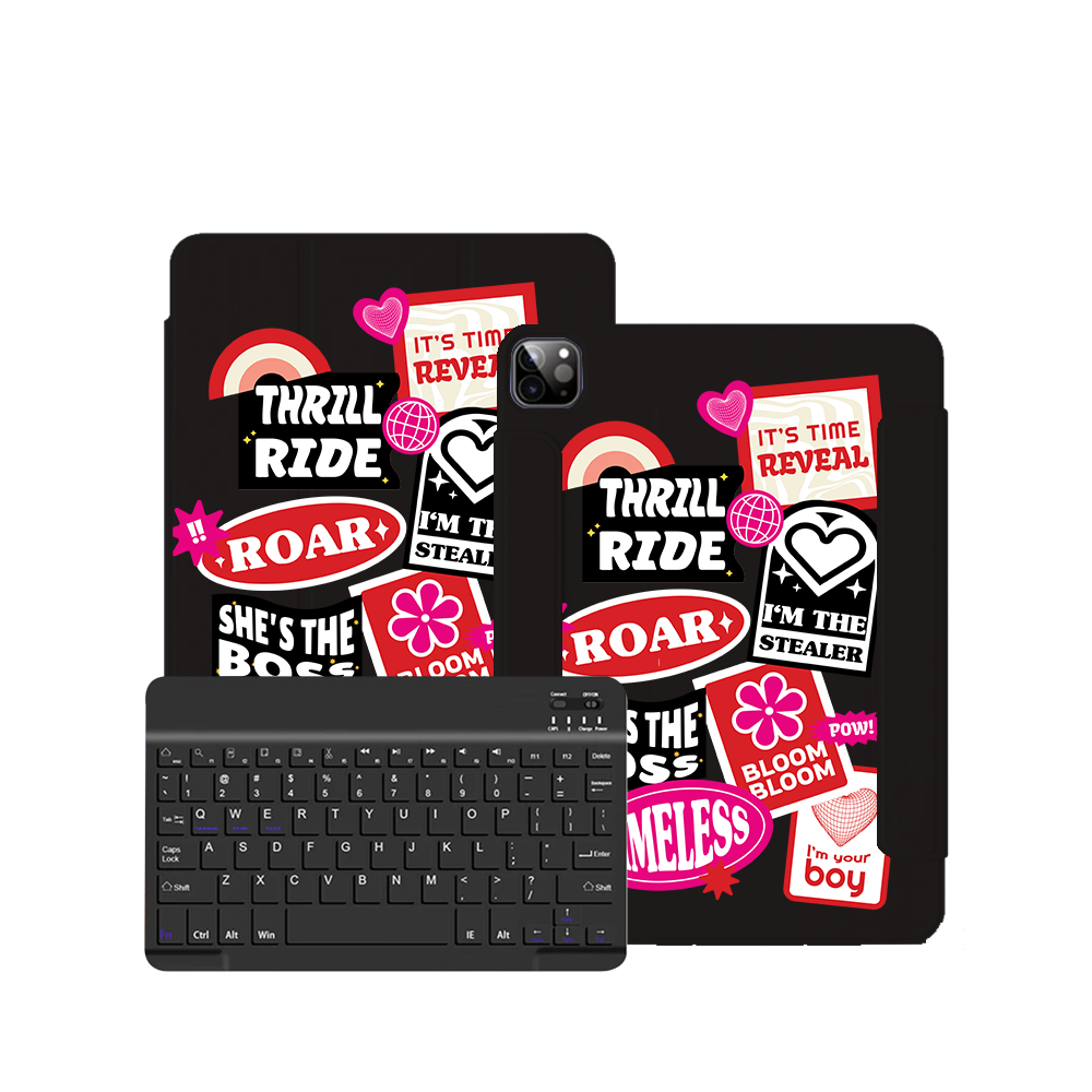 สติ๊กเกอร์ The Boyz Song สำหรับ iPad / Android Tab Wireless Keyboard Flipcover