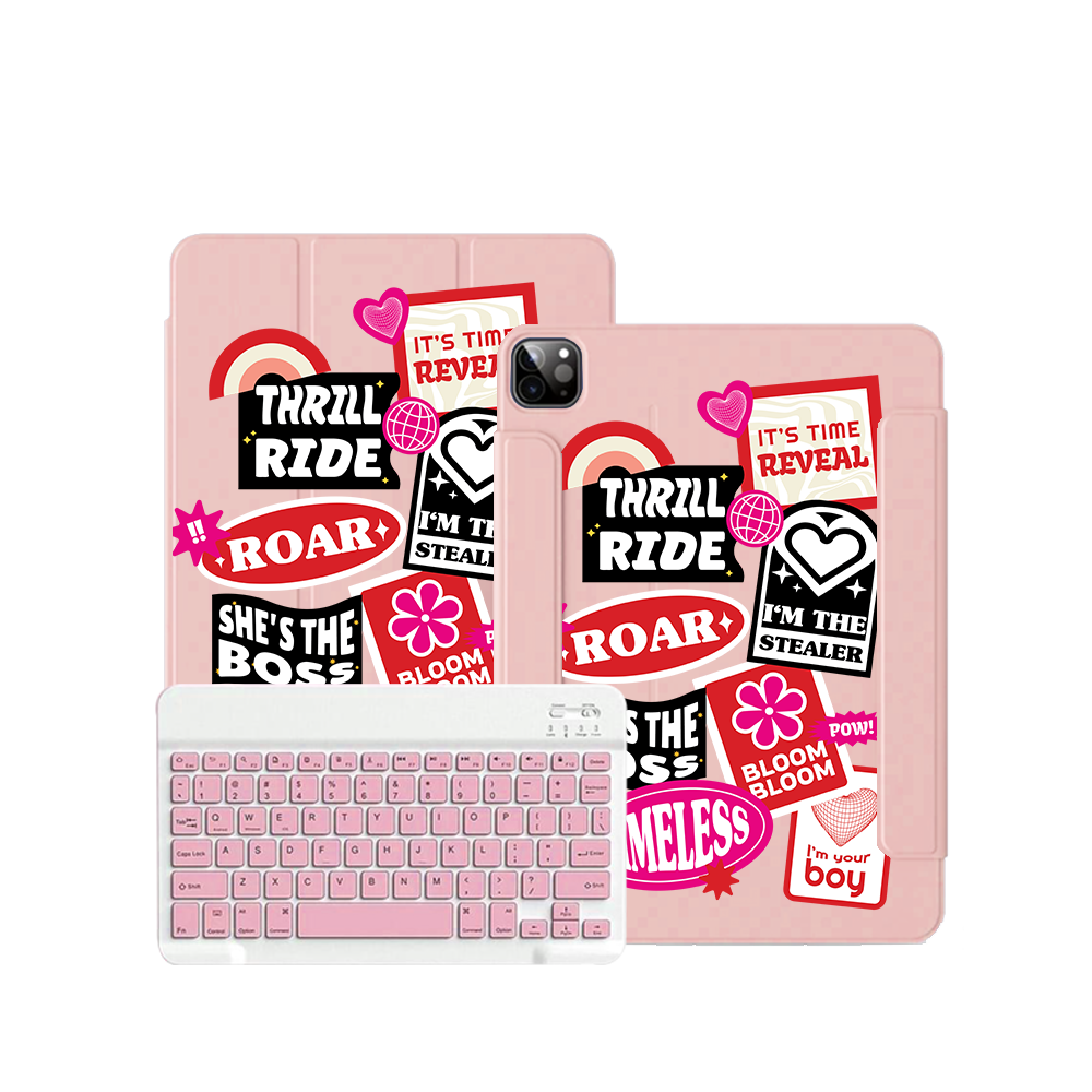 สติ๊กเกอร์ The Boyz Song สำหรับ iPad / Android Tab Wireless Keyboard Flipcover