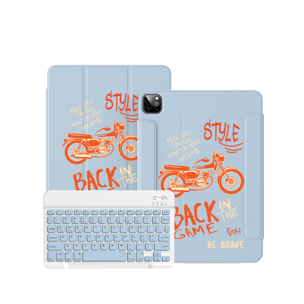 ฝาพับคีย์บอร์ดไร้สายสำหรับ iPad / Android Tab - กลับมาอยู่ในเกมอีกครั้ง