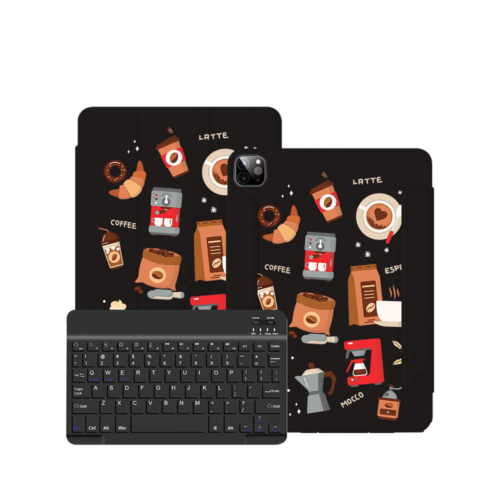 ฝาพับคีย์บอร์ดไร้สายสำหรับ iPad / Android - Barista