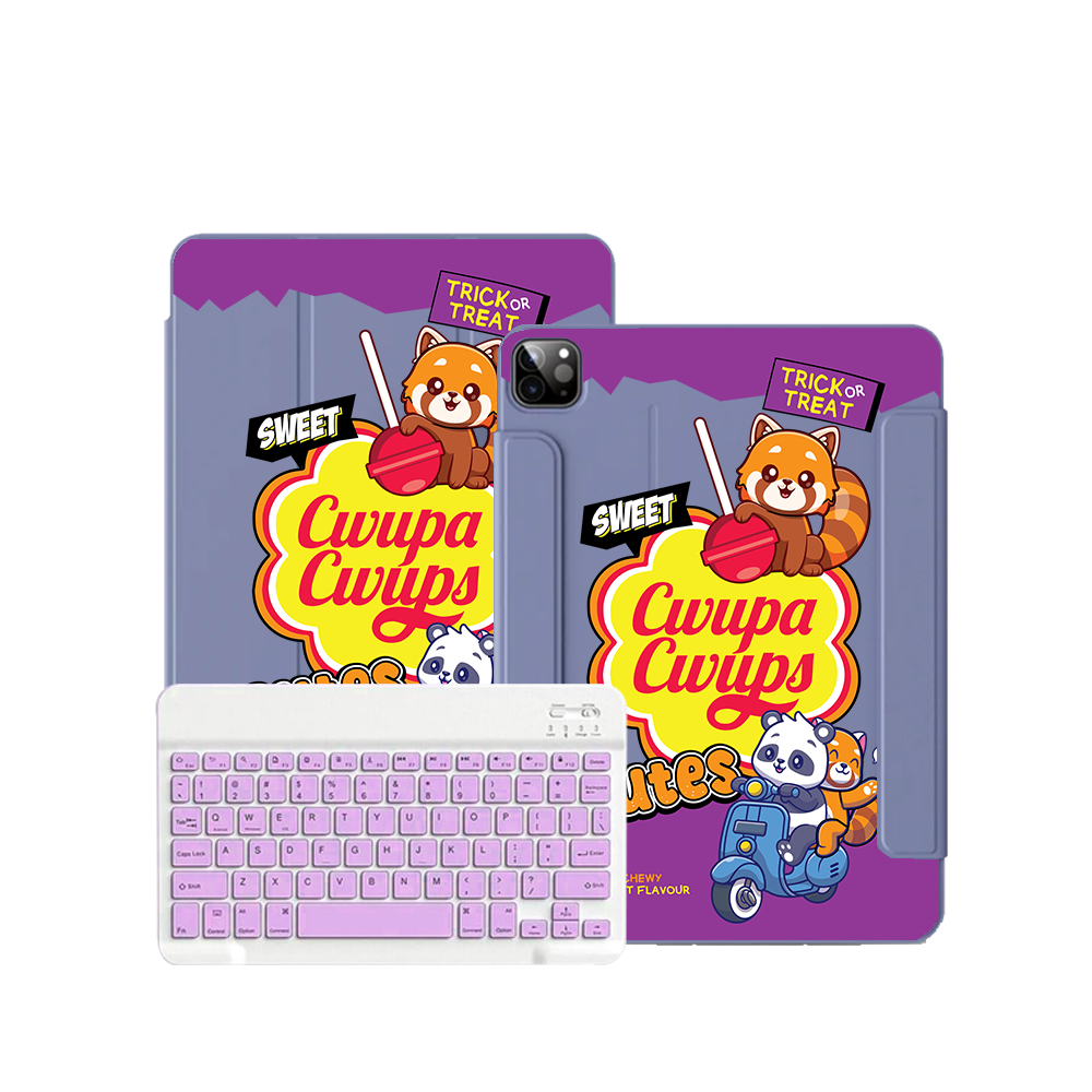 ฝาพับคีย์บอร์ดไร้สายสำหรับ iPad / Android - Cwupa Cwups