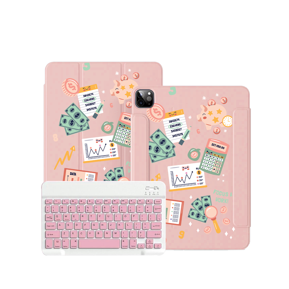 ฝาพับคีย์บอร์ดไร้สายสำหรับ iPad / Android - เจ้าหน้าที่การเงินและเจ้าหน้าที่