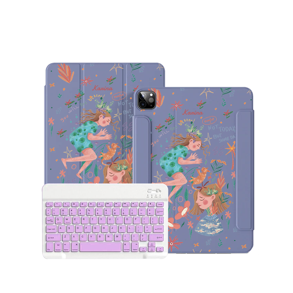 ฝาพับคีย์บอร์ดไร้สายสำหรับ iPad / Android - ดีขึ้นกว่าเดิม