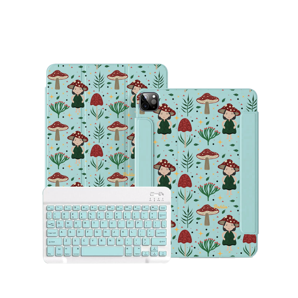 ฝาพับคีย์บอร์ดไร้สายสำหรับ iPad / Android Tab - Lost in the Forest 2.0
