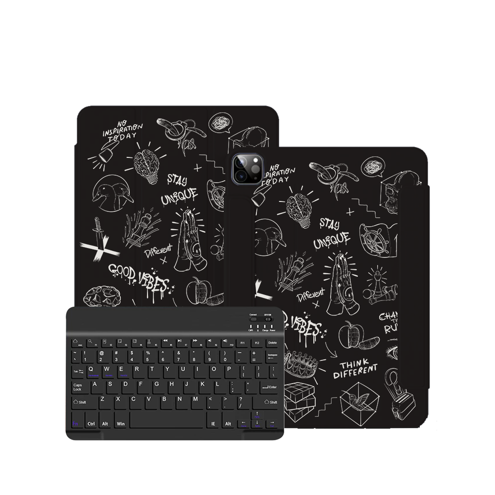 ฝาพับคีย์บอร์ดไร้สายสำหรับ iPad / Android Tab - Stay Unique 1.0
