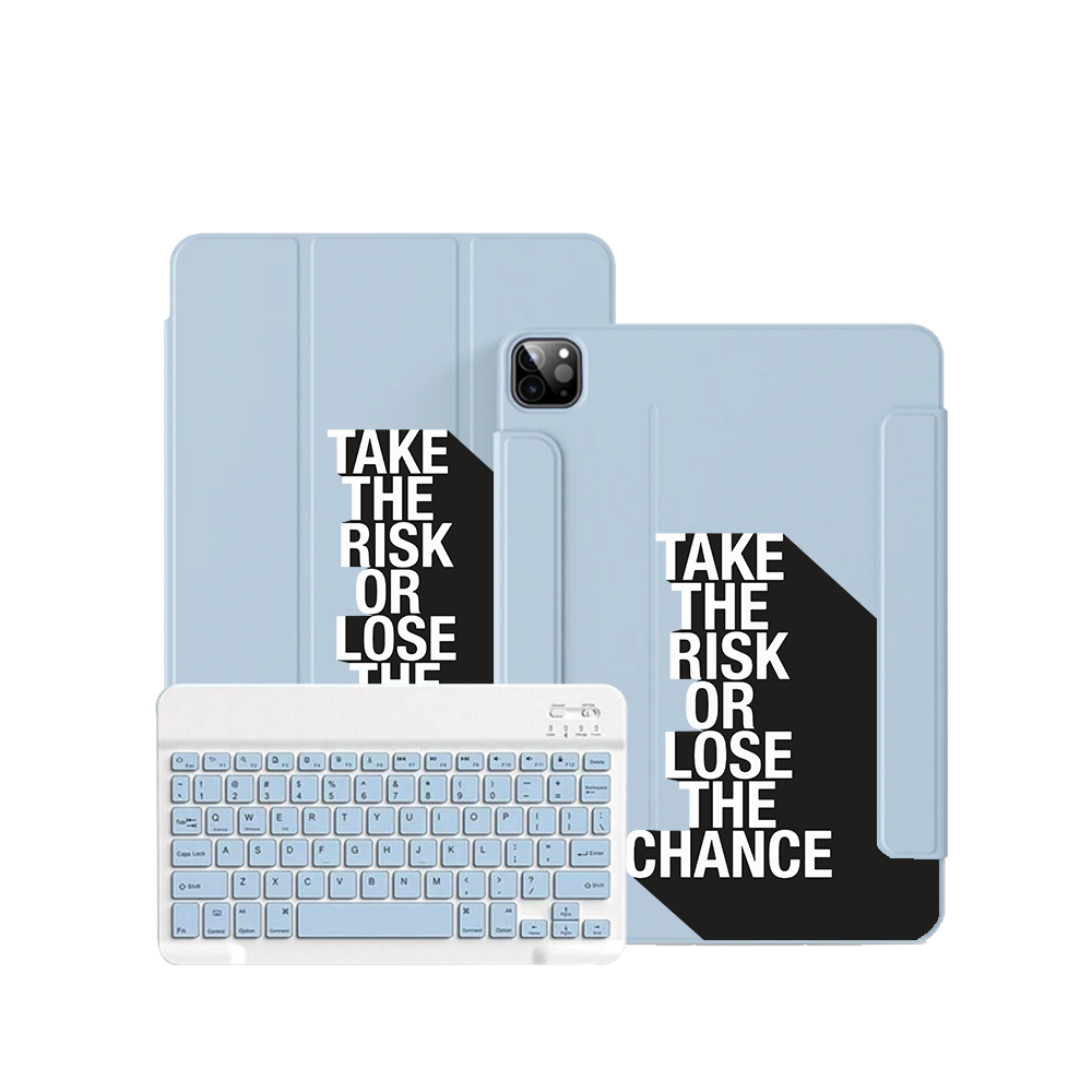 ฝาพับคีย์บอร์ดไร้สายสำหรับ iPad / Android Tab - เสี่ยงหน่อย