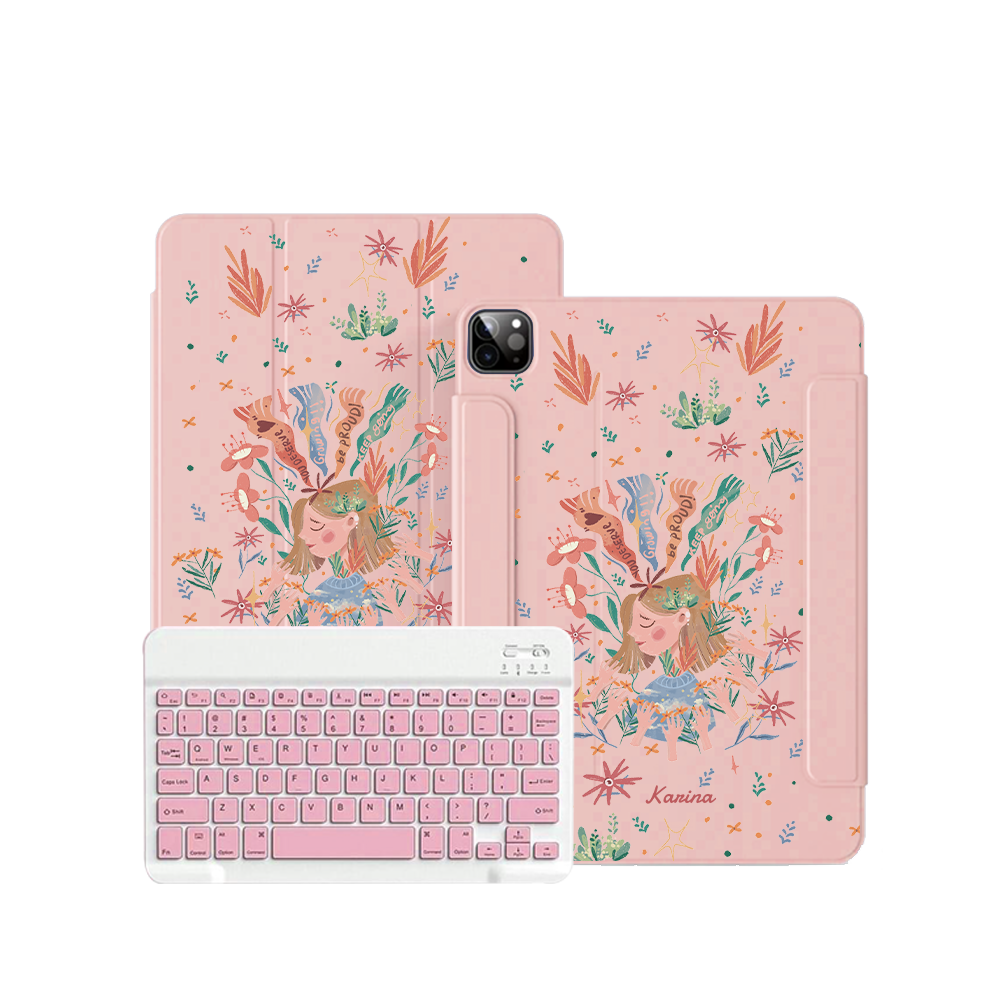 ฝาพับคีย์บอร์ดไร้สายสำหรับ iPad / Android Tab - คุณสมควรได้รับความรัก