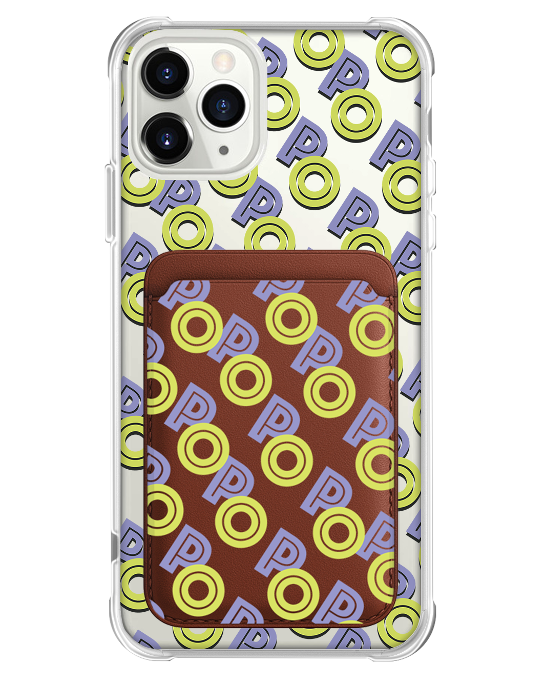 เคส iPhone แบบแม่เหล็กพร้อมกระเป๋าสตางค์ - Initial 2.0 Monogram