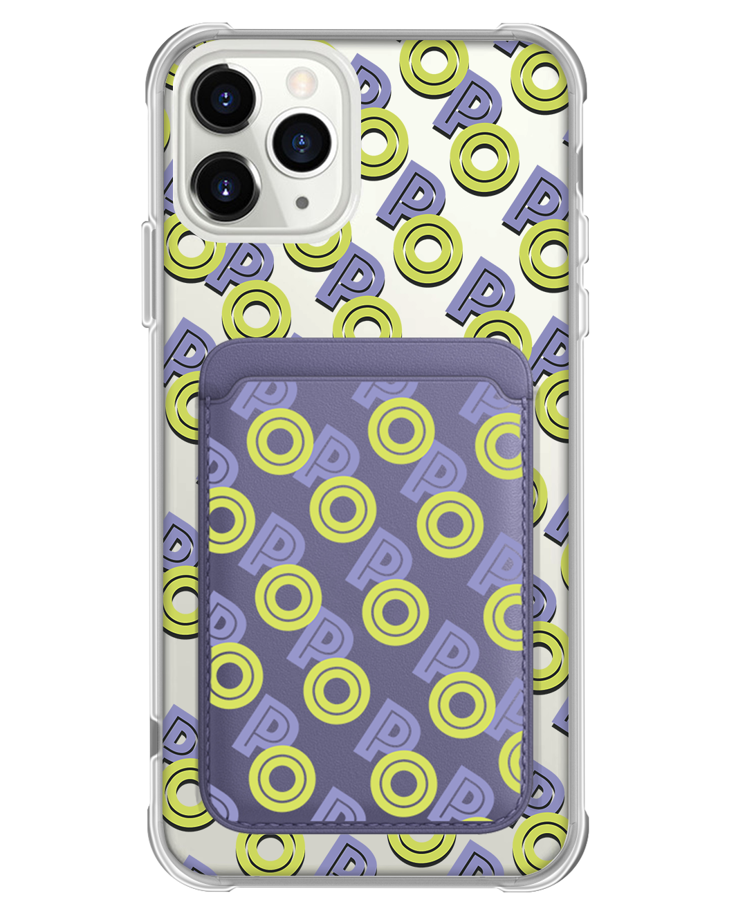 เคส iPhone แบบแม่เหล็กพร้อมกระเป๋าสตางค์ - Initial 2.0 Monogram