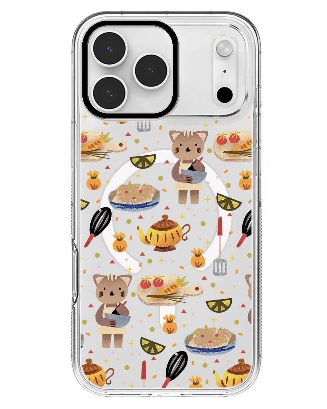 iPhone Rearguard MagSwap - Cooking Cat