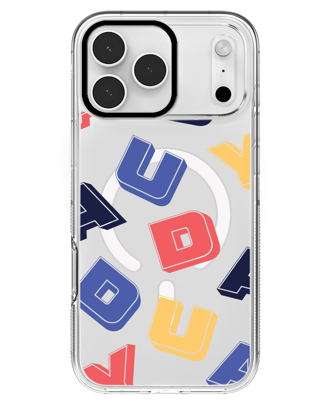 iPhone Rearguard MagSwap - Cool Monogram