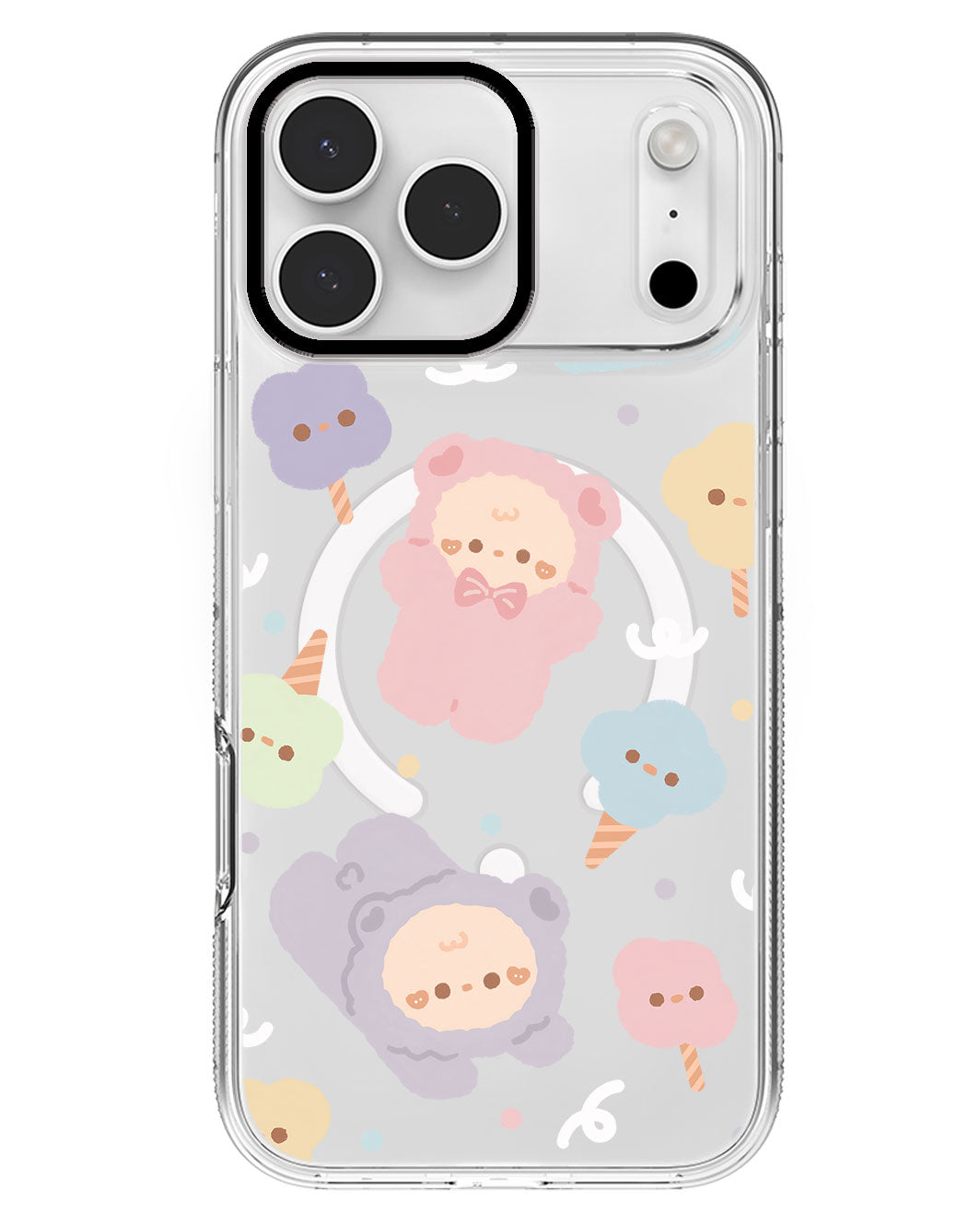 iPhone Rearguard MagSwap - Cotton Teddy