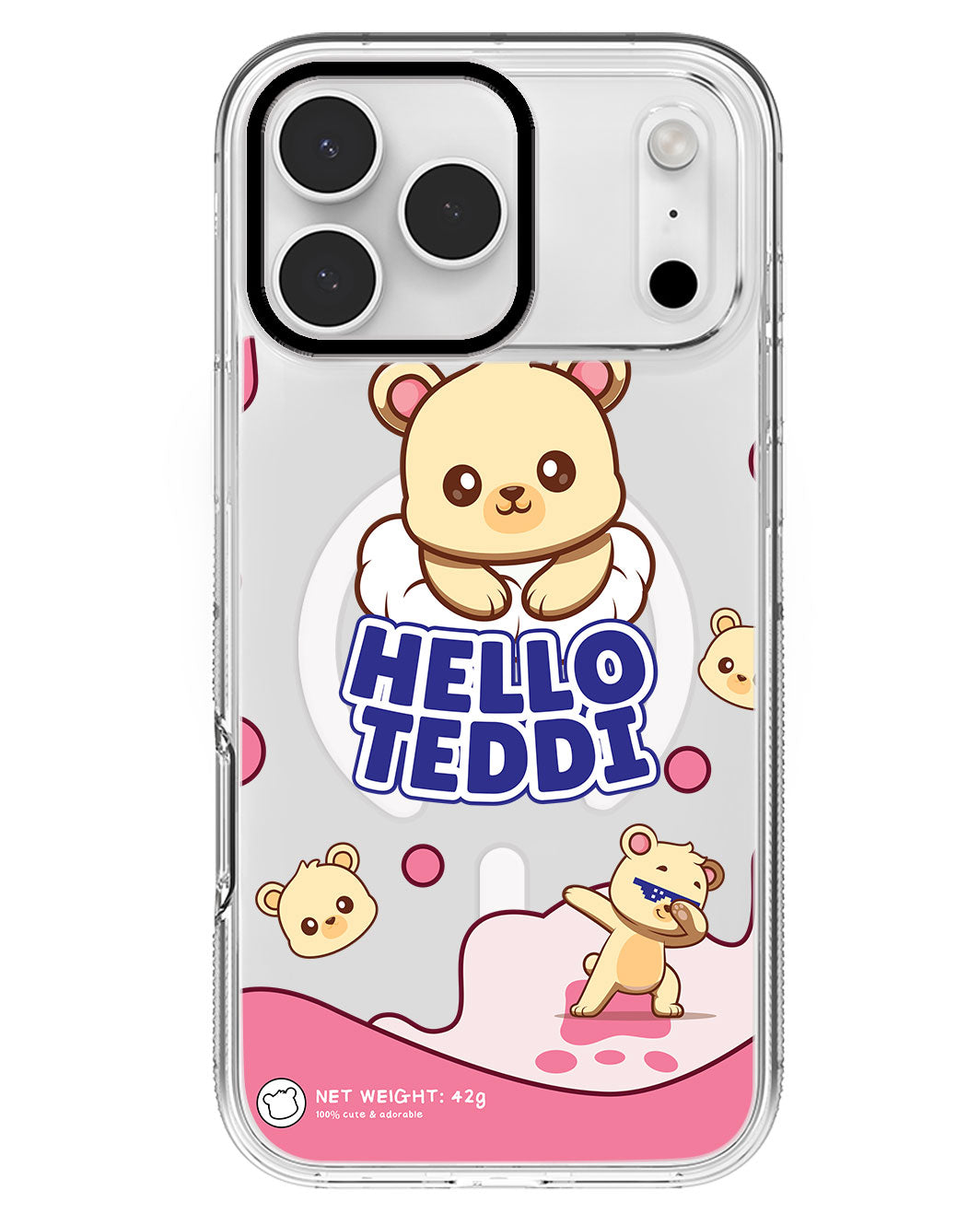iPhone Rearguard MagSwap - Hello Teddy 2.0