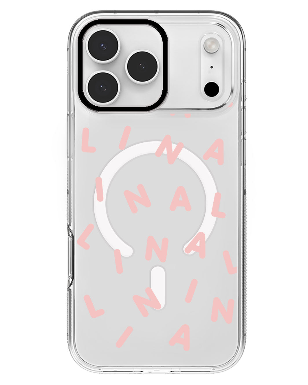 iPhone Rearguard MagSwap - CUSTOM MONOGRAM 2.0 Rosewater