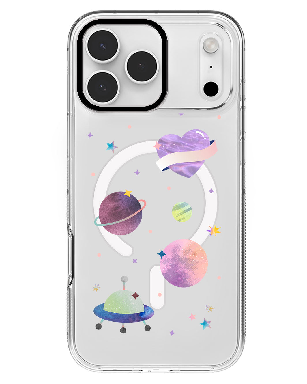 iPhone Rearguard MagSwap - Pink Planet