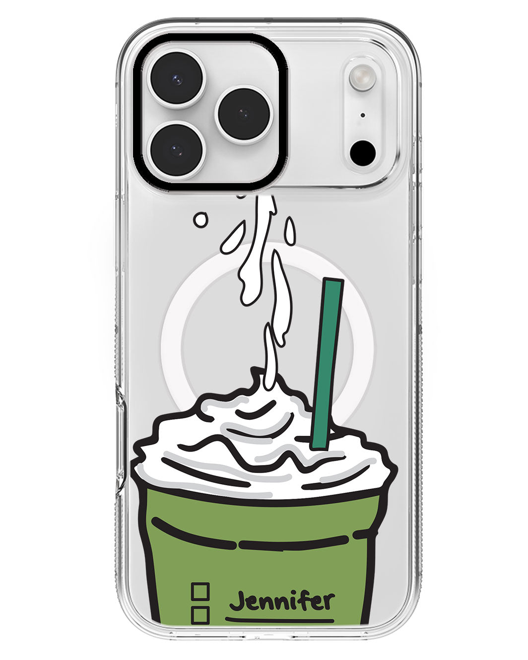 iPhone Rearguard MagSwap - Matcha Frappe