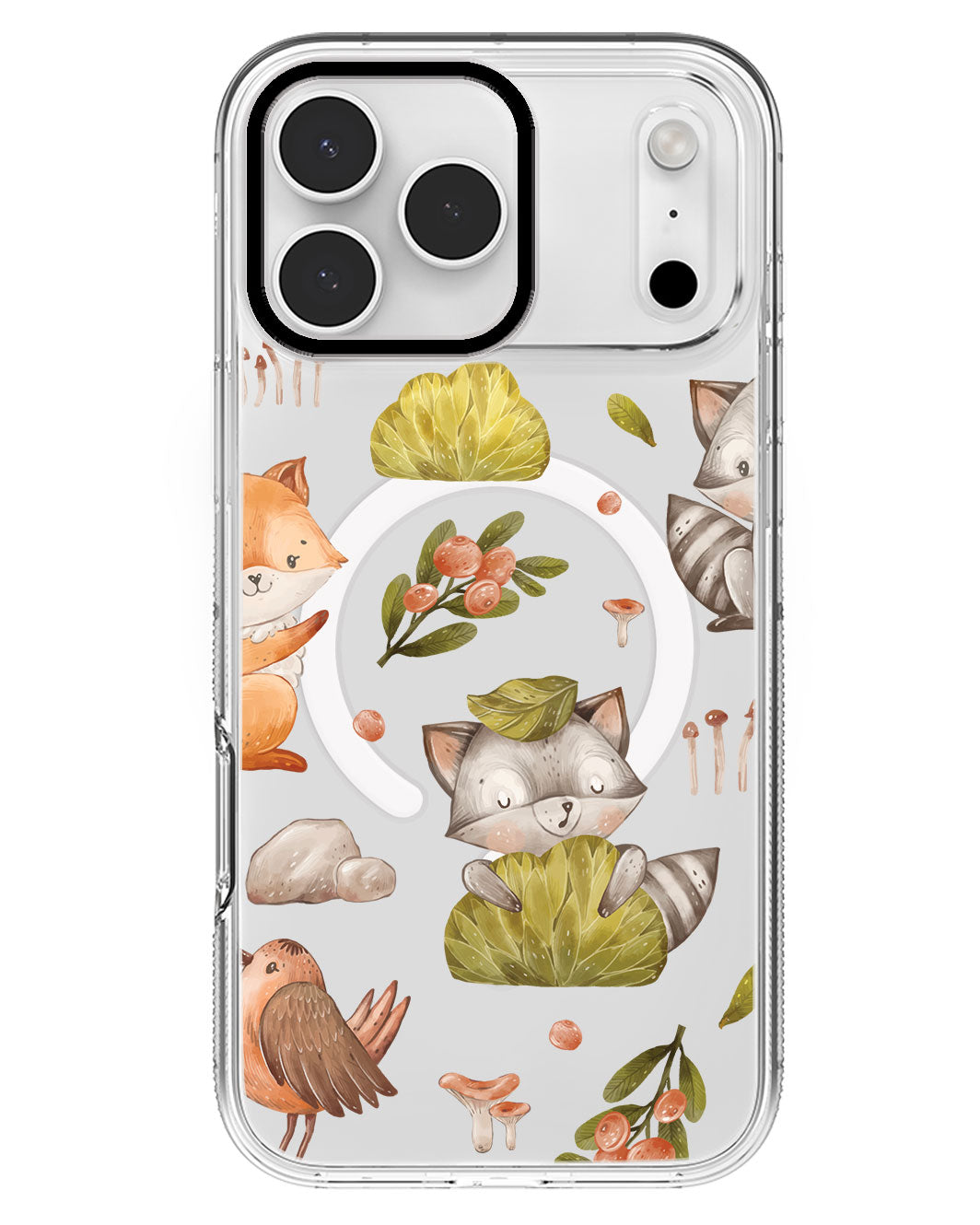 iPhone Rearguard MagSwap - Racoon and Friends