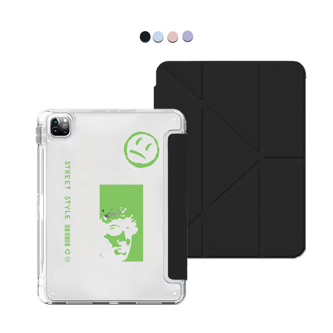 iPad Y-Fold Flip Cover - Alive