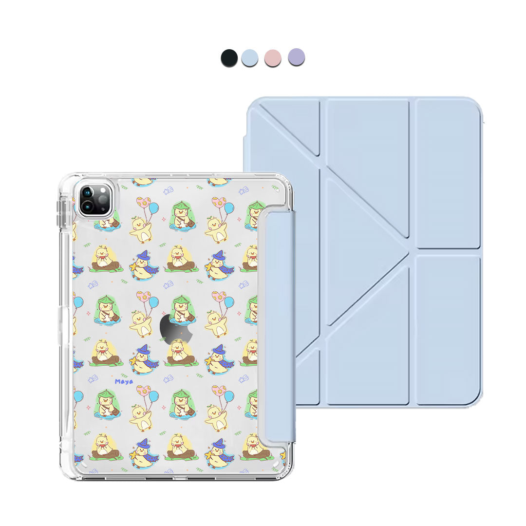 iPad Y-Fold Flip Cover - Little Duck