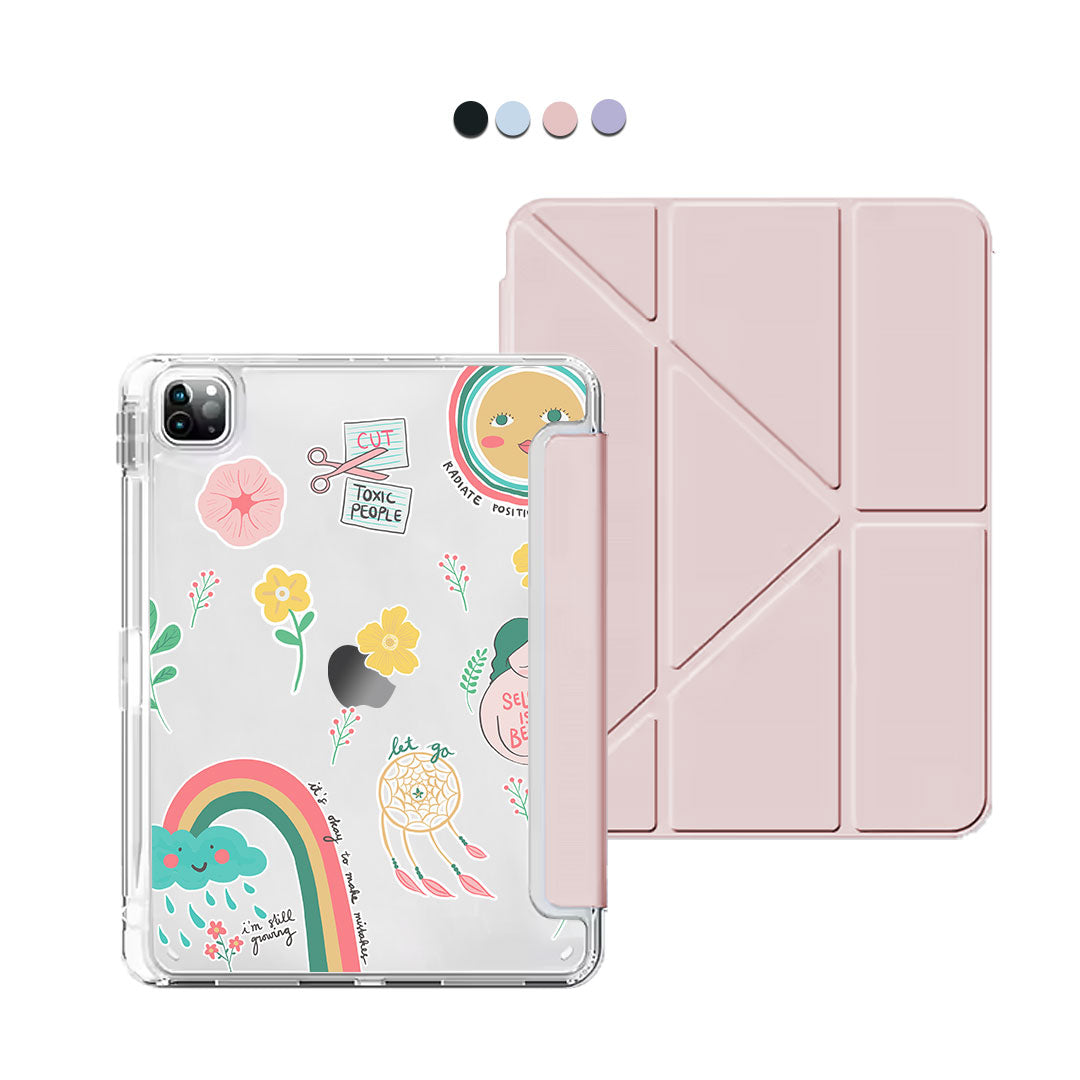 iPad Y-Fold Flip Cover - Self Love