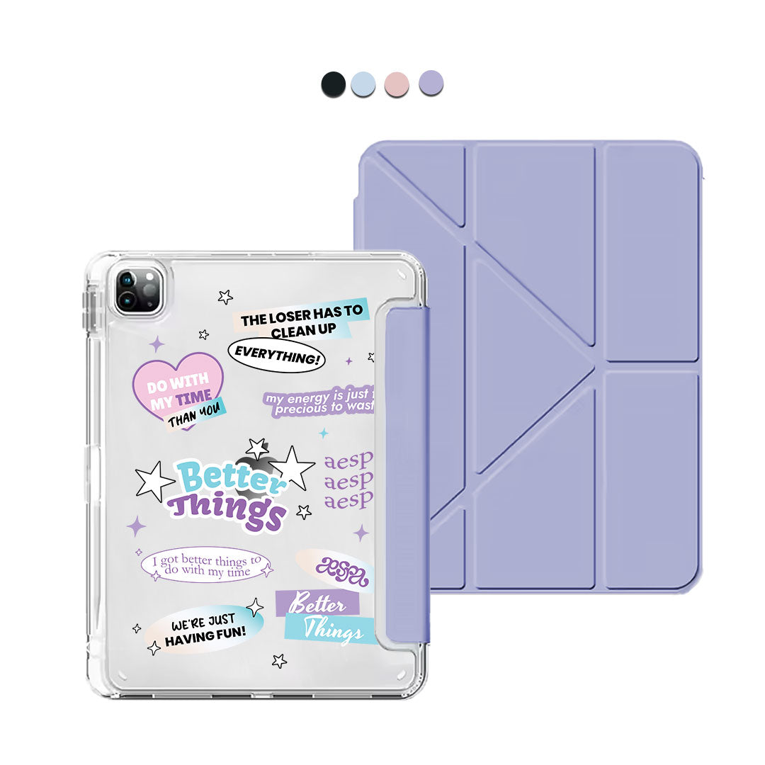iPad Y-Fold Flip Cover - Aespa Better Things