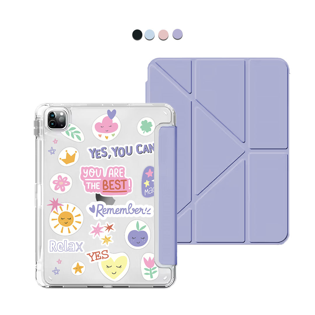 iPad Y-Fold Flip Cover - You are the Best 2.0