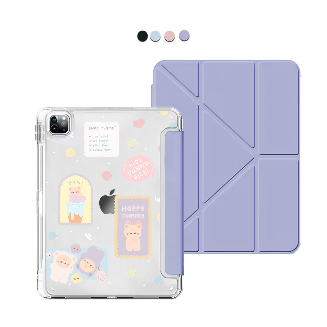 iPad Y-Fold Flip Cover - Sweet Heaven