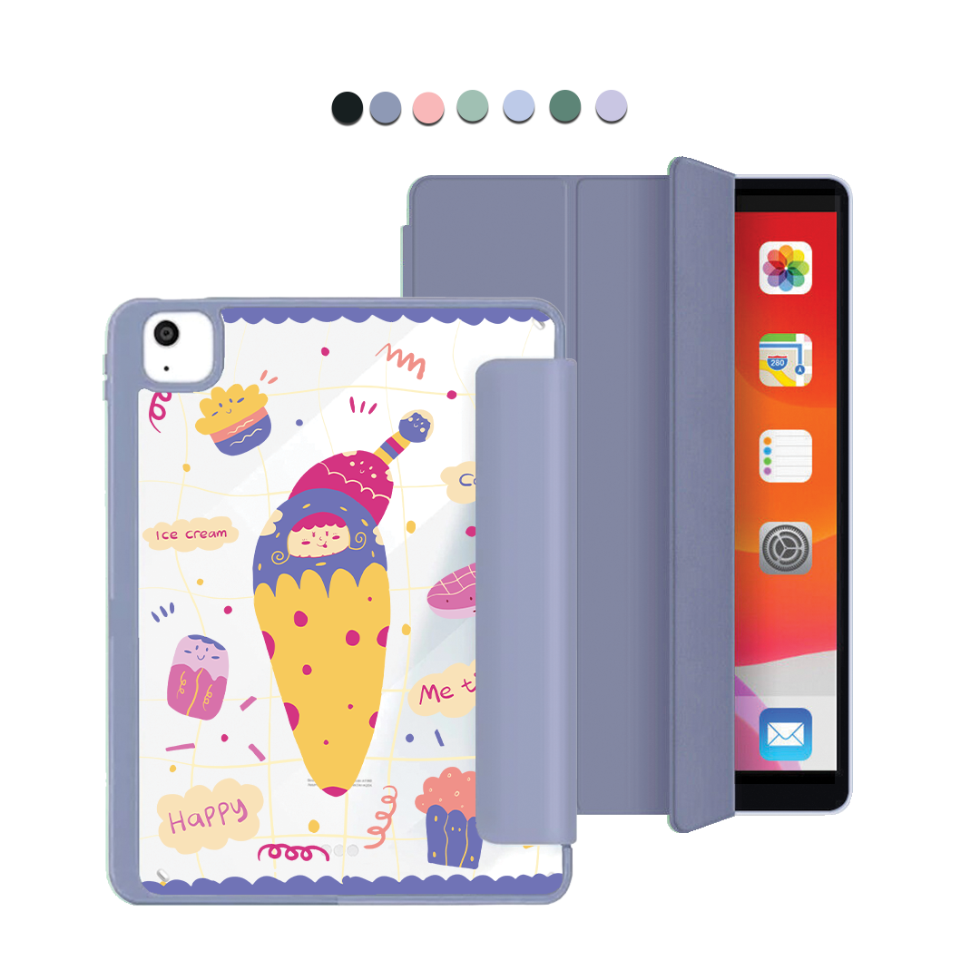 ฝาพับอะคริลิกสำหรับ iPad - Candy Doodle