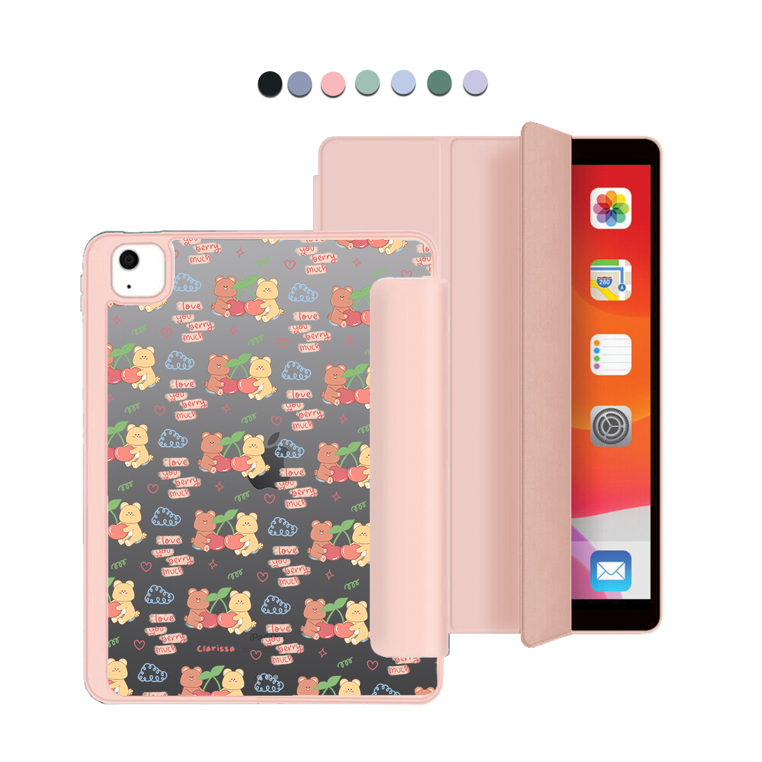 ฝาพับอะคริลิกสำหรับ iPad - เชอร์รี่แบร์