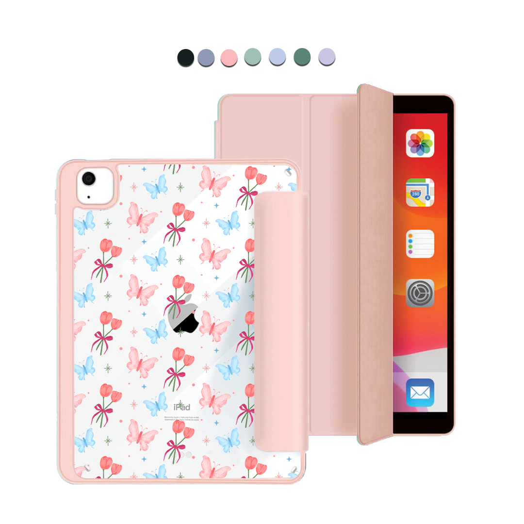 ฝาพับอะคริลิกสำหรับ iPad - Coquette Butterfly