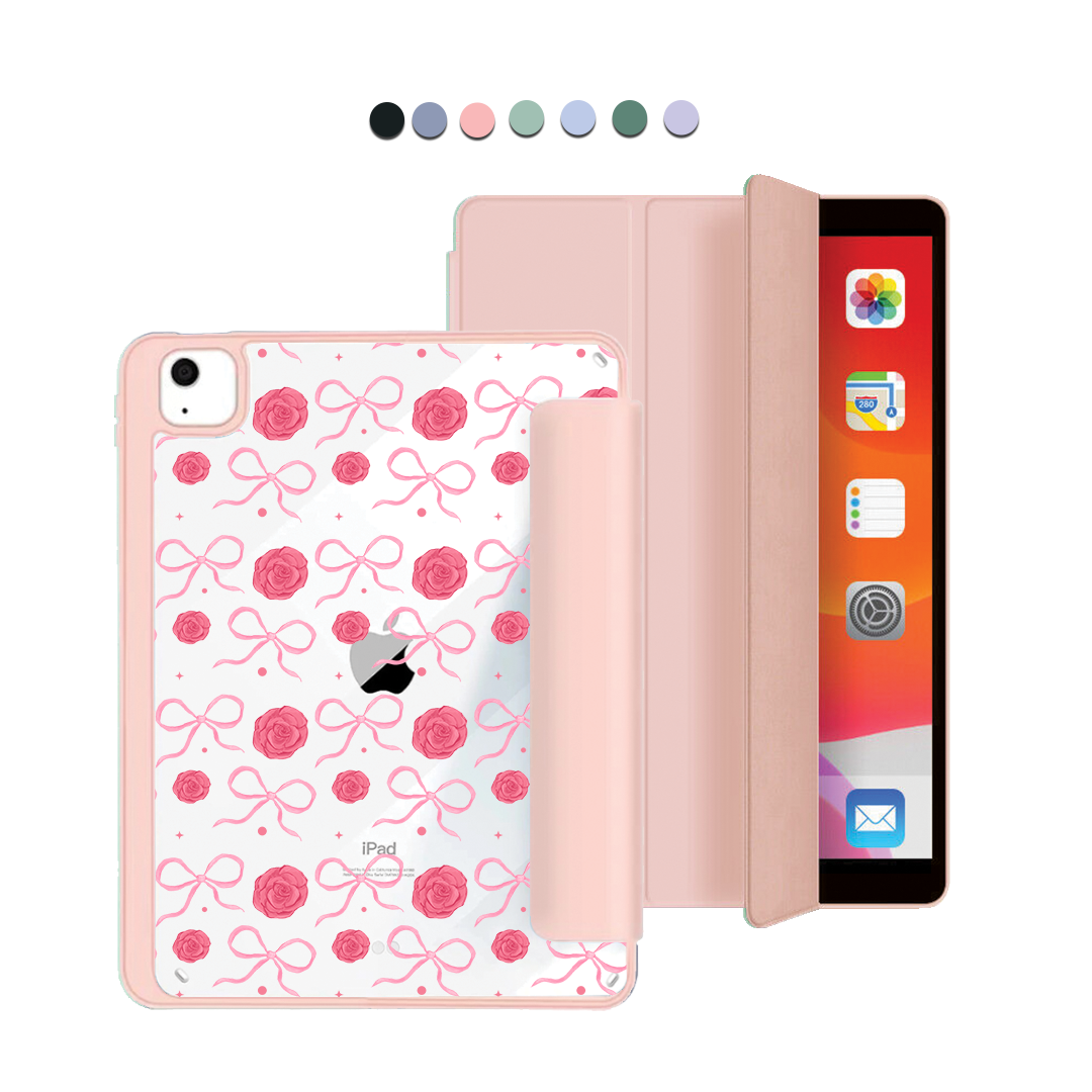 ฝาพับอะคริลิกสำหรับ iPad - สี Coquette Rose