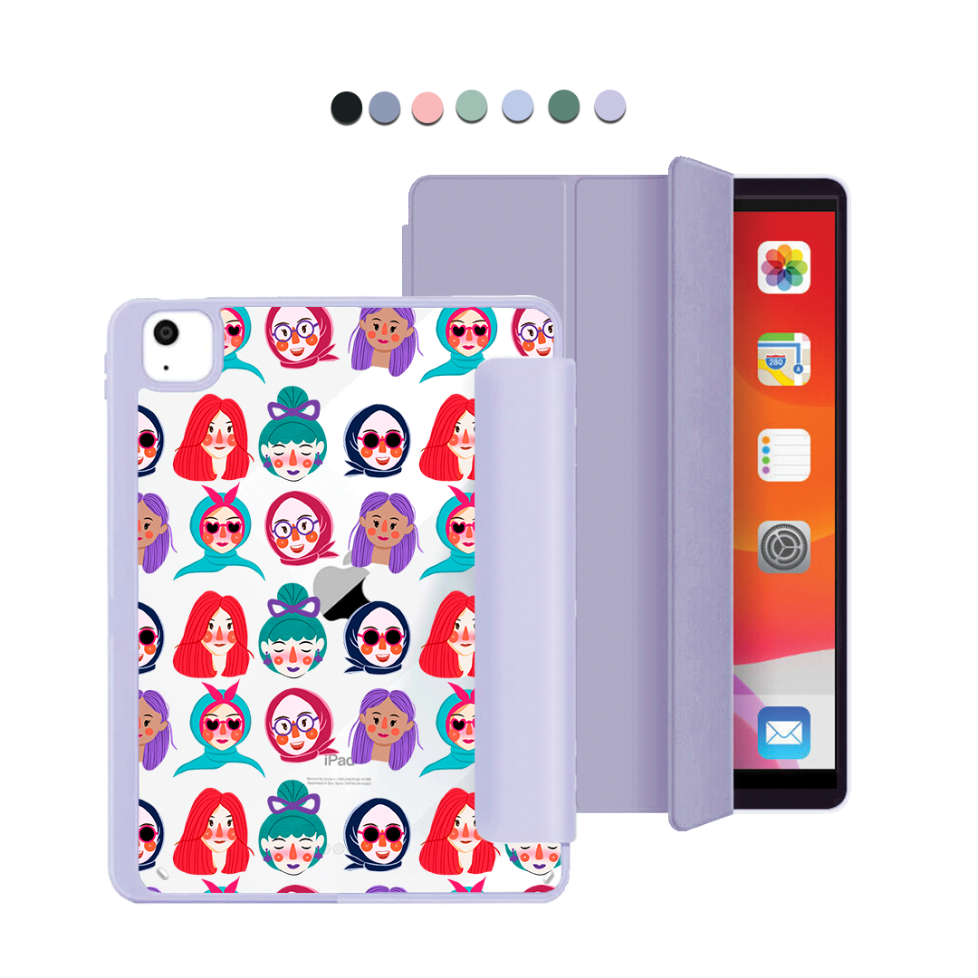 ฝาพับอะคริลิกสำหรับ iPad - รูปหน้าหวานๆ สุดน่ารัก