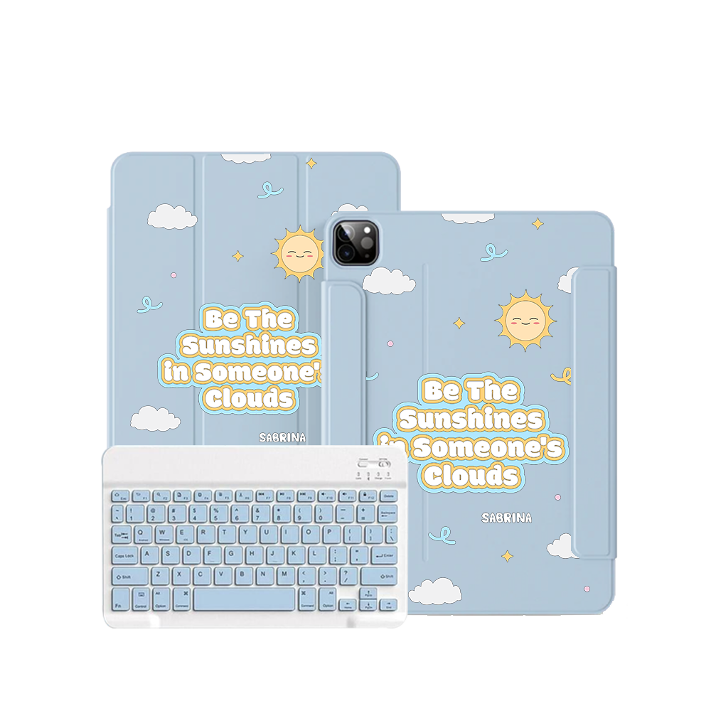 ฝาพับคีย์บอร์ดไร้สายสำหรับ iPad / Android - Sunshines