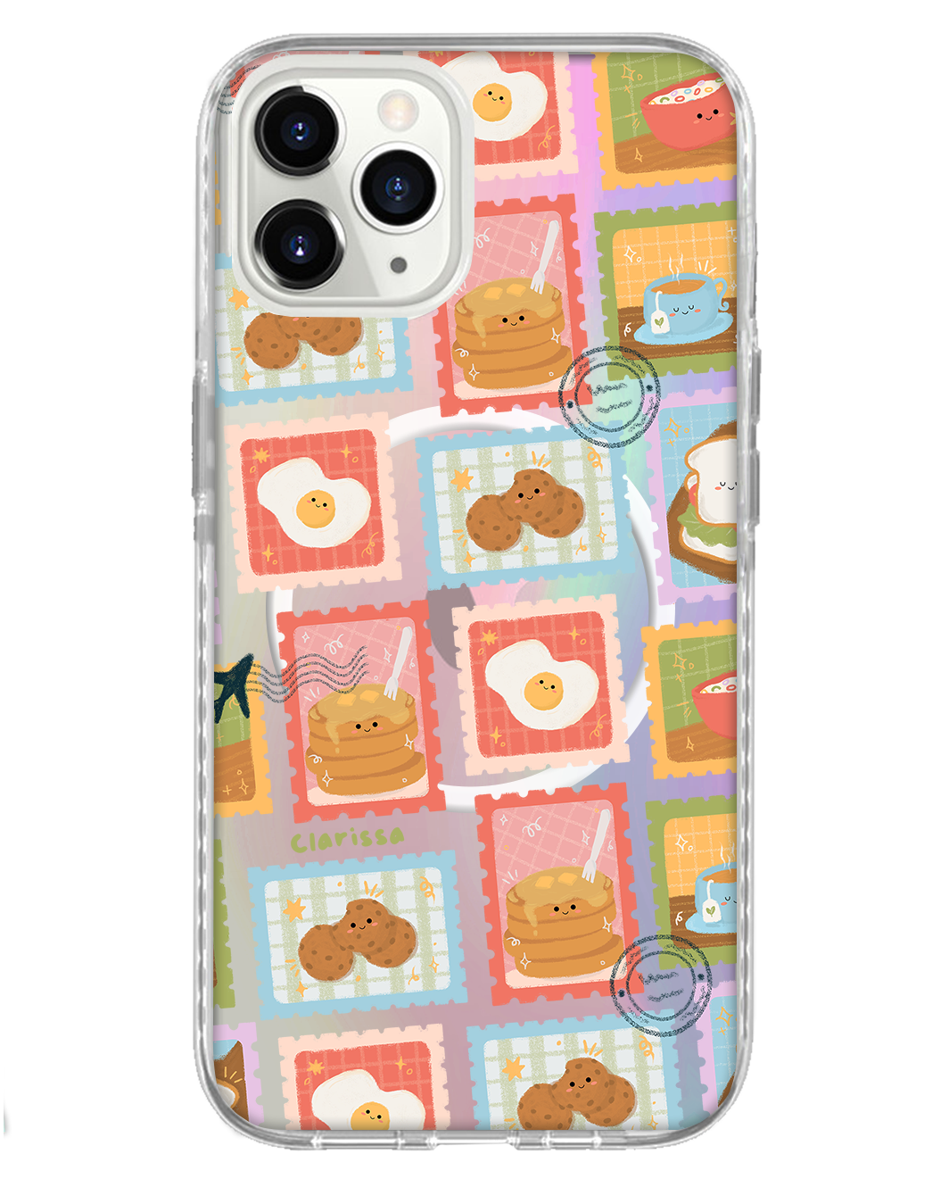 iPhone Rearguard Holo - طوابع قائمة الإفطار